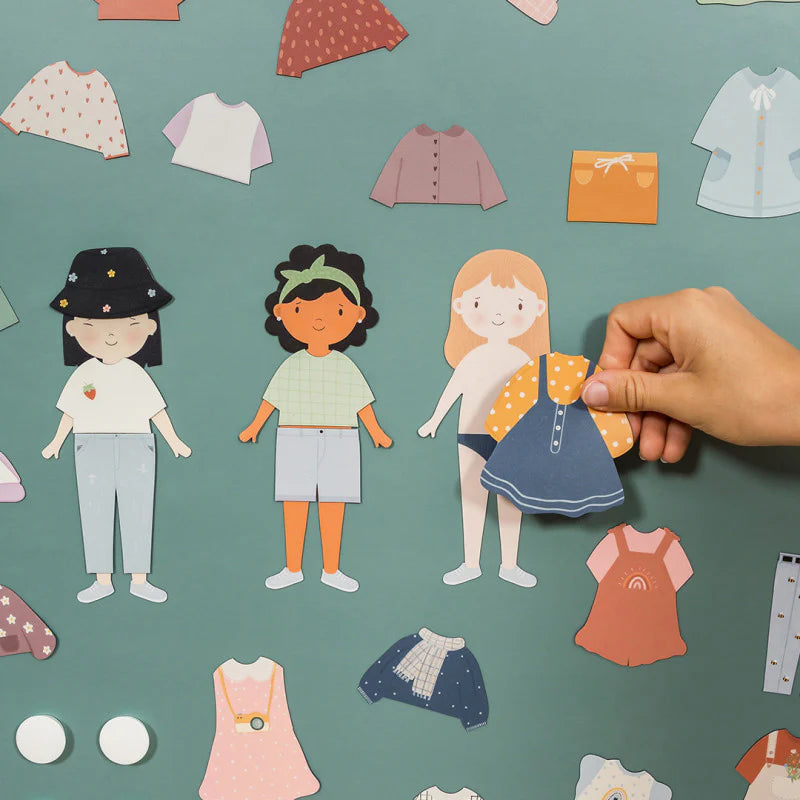 Ferflex Dress-up Mädchen Magnete