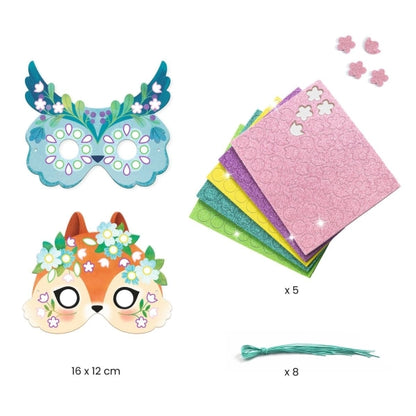 Djeco DIY 8 Mosaik Masken zum dekorieren