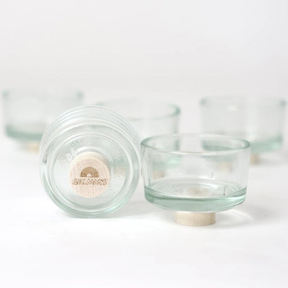 Grimms Teelichthalter aus Glas 5 Stück