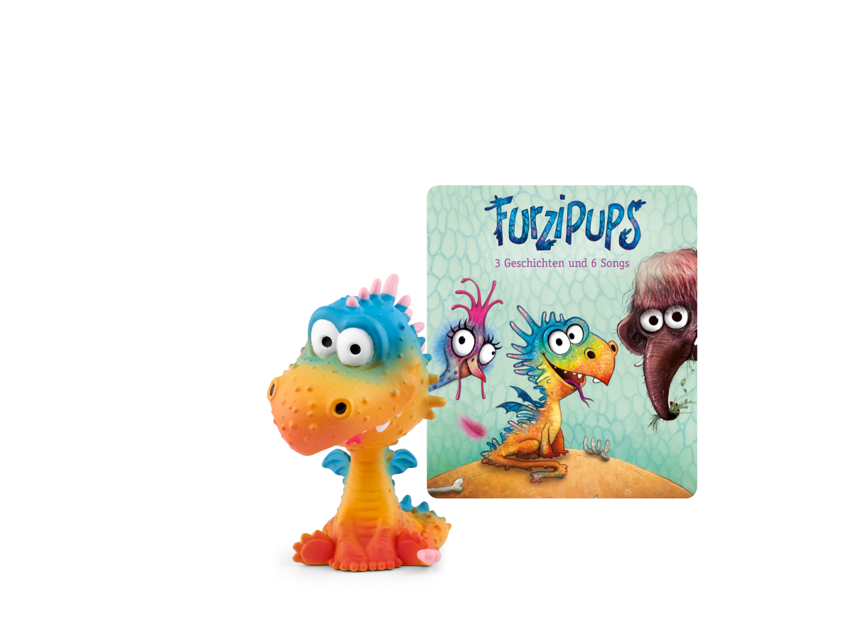 Tonies 3 Geschichten und 6 Songs Furzipups, der Knatterdrache