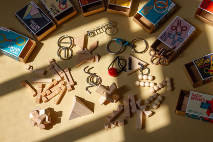 RecentToys Brain Matches Puzzle Box - 12 Varianten