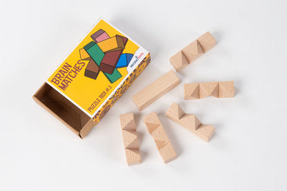 RecentToys Brain Matches Puzzle Box - 12 Varianten