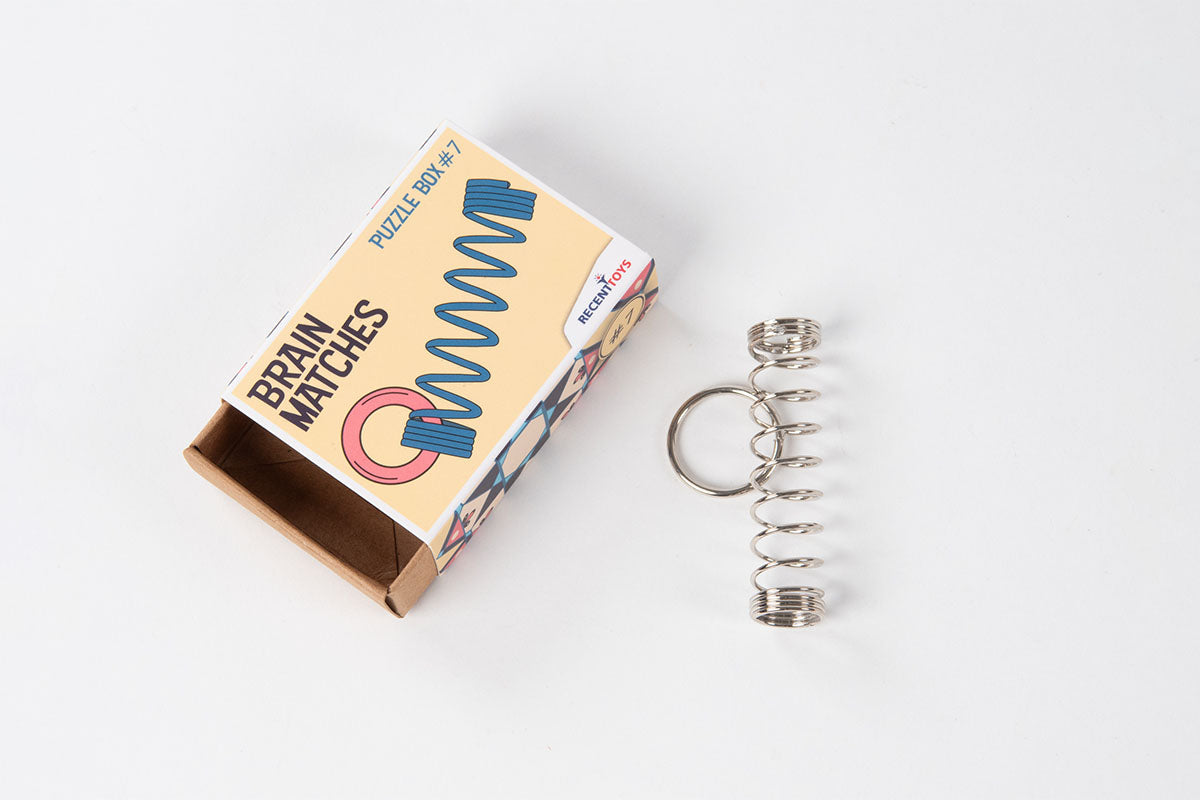 RecentToys Brain Matches Puzzle Box - 12 Varianten