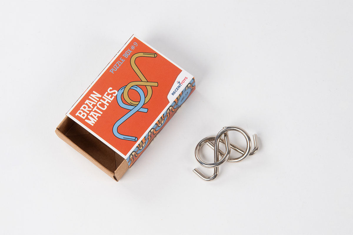 RecentToys Brain Matches Puzzle Box - 12 Varianten