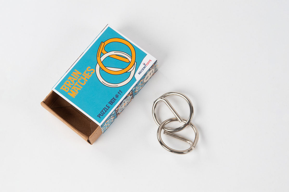 RecentToys Brain Matches Puzzle Box - 12 Varianten