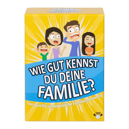 Moose Toys - Wie gut kennst du deine Familie