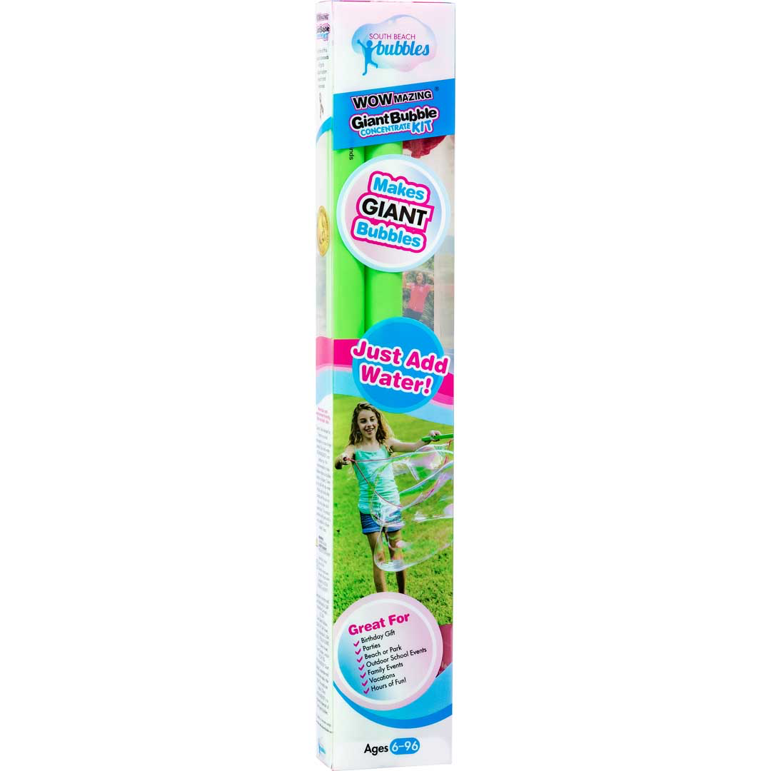 South Beach Bubbles: Riesenseifenblasen-Set, gigantische Blasen, umweltfreundlich