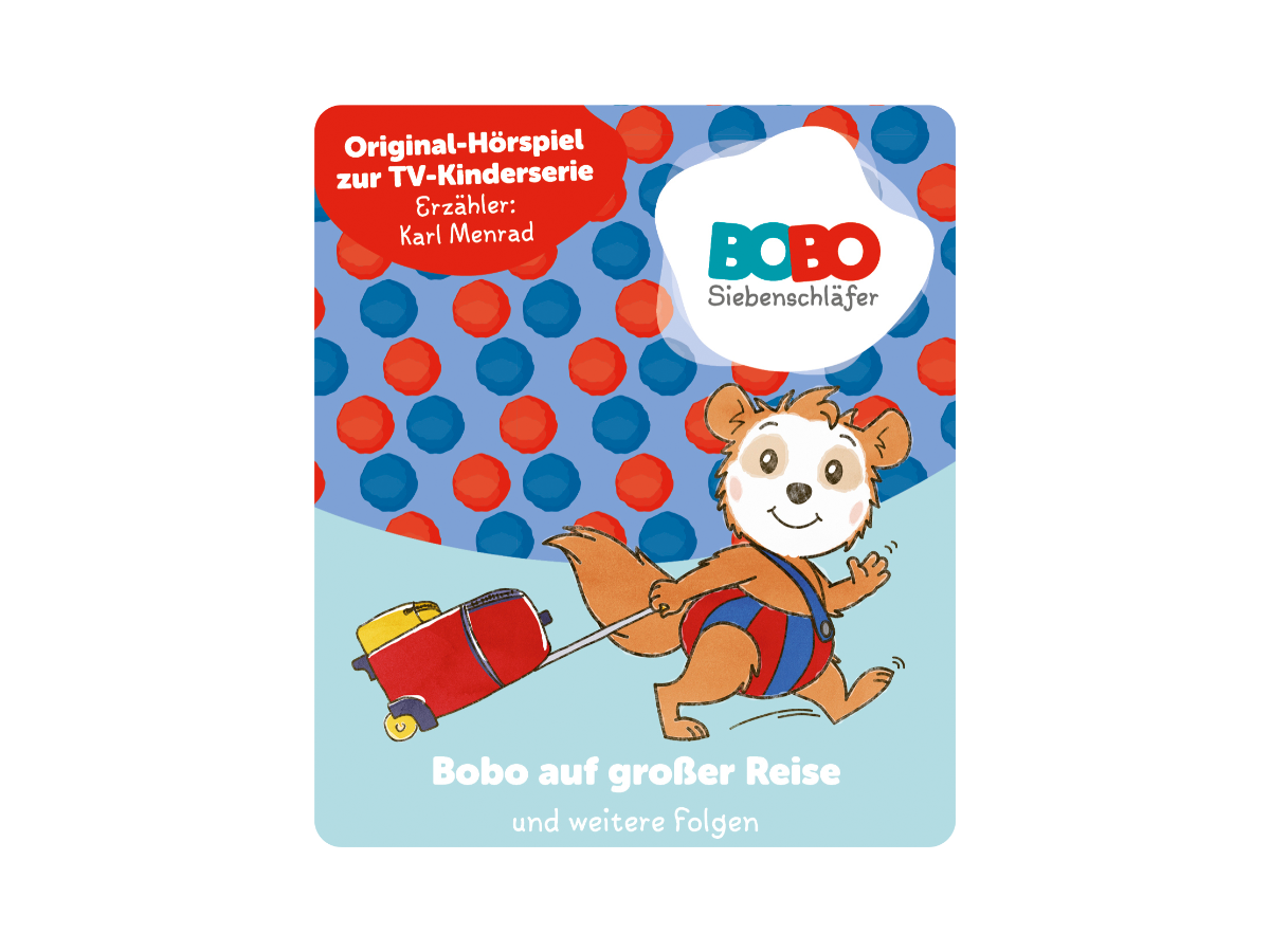 Tonies Bobo Siebenschläfer - Bobo auf großer Reise und weitere Folgen