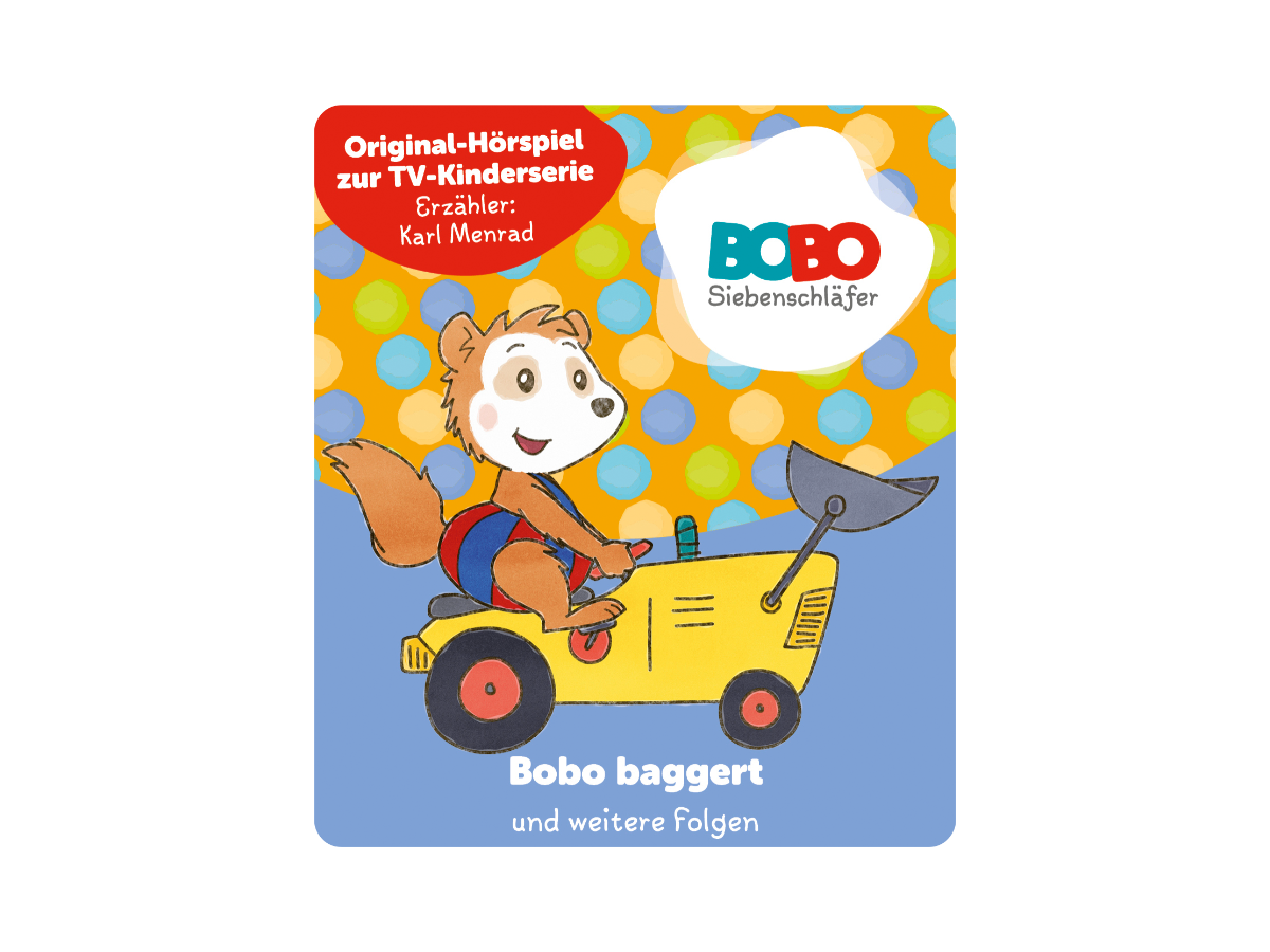 Tonies Bobo Siebenschläfer: Bobo baggert und weitere Folgen (Neuauflage)