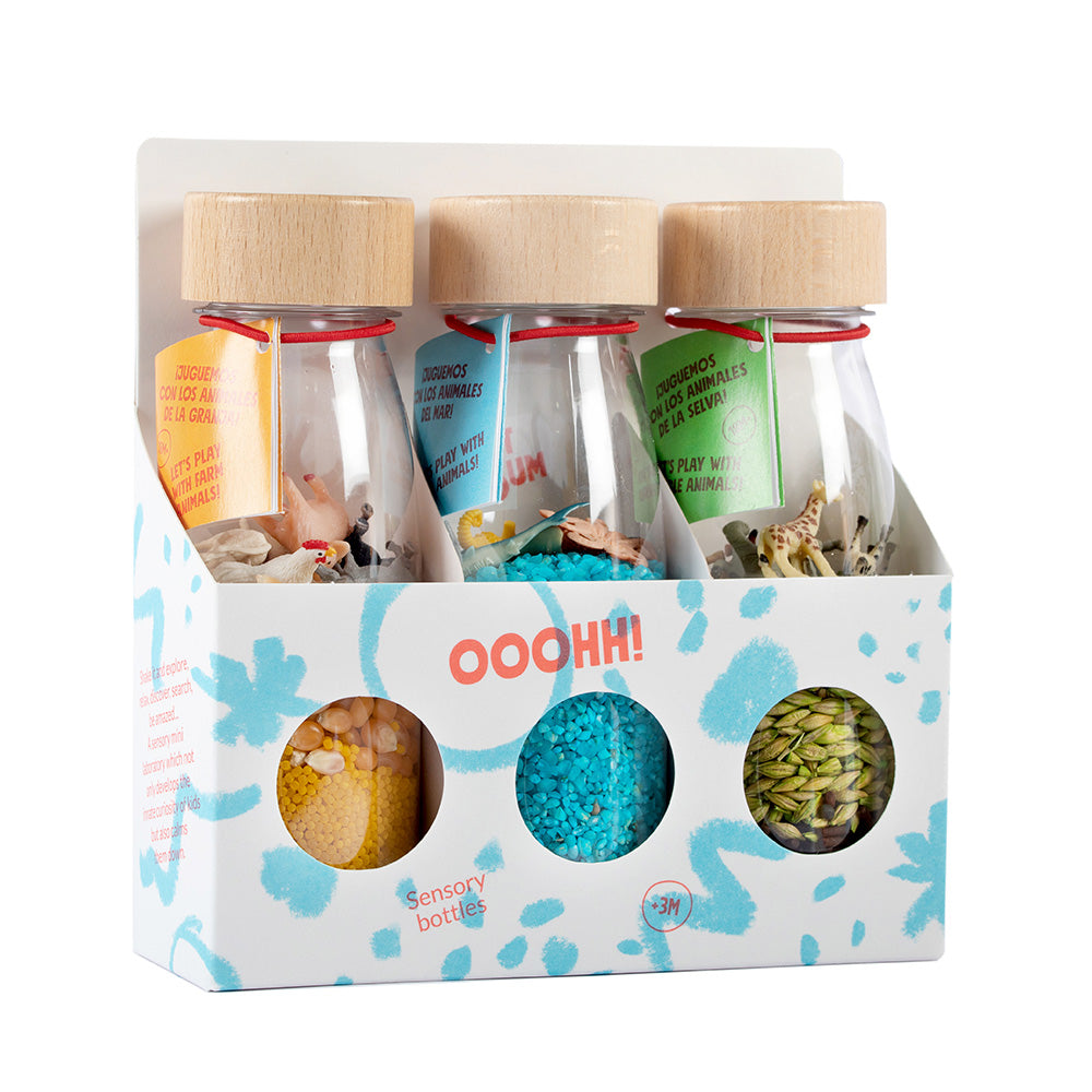 PETIT BOUM Spy Bottle Set – Natur