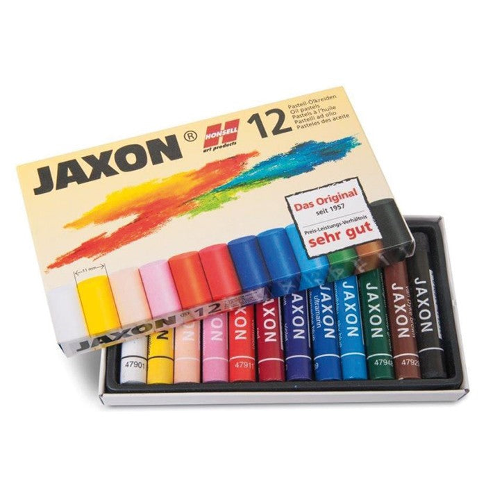 Jaxon Pastell-Ölkreiden 12 Stück