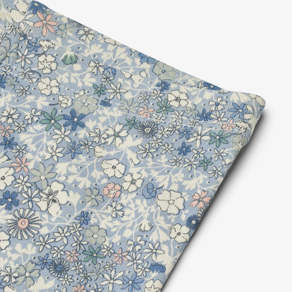 Wheat Jersey Leggins Blue Summer Flower
