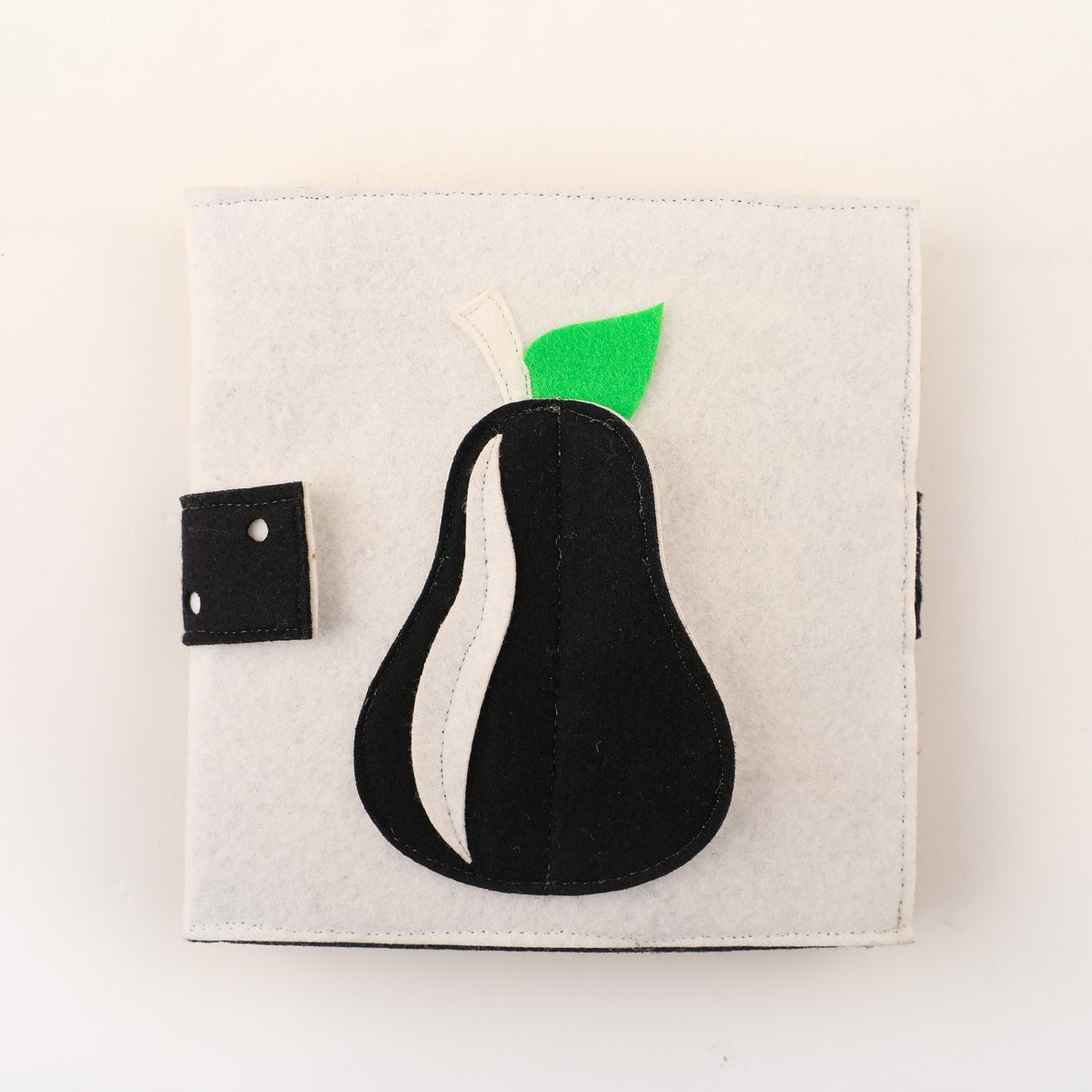 JollyDesigns Buch Black & White Kontrastbuch ab 3 Monate "Hohe Kontraste"