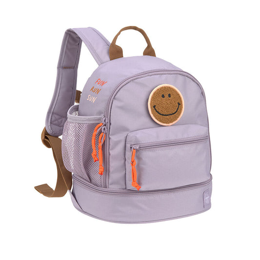 Lässig Mini Kindergarten Rucksack Little Gang Lila