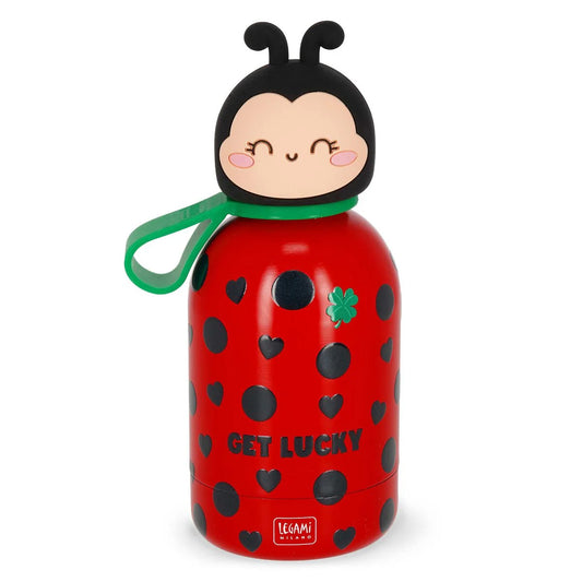 Legami Thermosflasche für Kinder - Ladybug - Hot&amp;Cold BFF