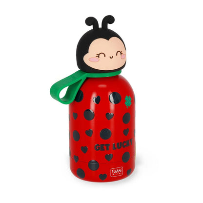 Legami Thermosflasche für Kinder - Ladybug - Hot&amp;Cold BFF