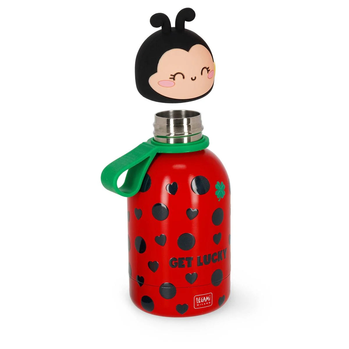 Legami Thermosflasche für Kinder - Ladybug - Hot&amp;Cold BFF
