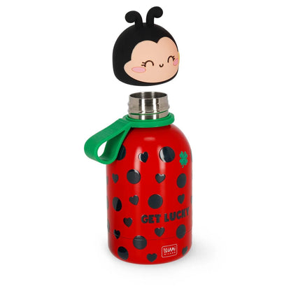 Legami Thermosflasche für Kinder - Ladybug - Hot&amp;Cold BFF