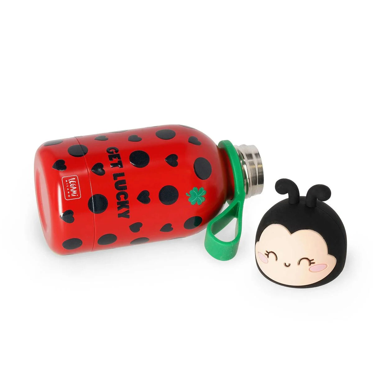 Legami Thermosflasche für Kinder - Ladybug - Hot&amp;Cold BFF