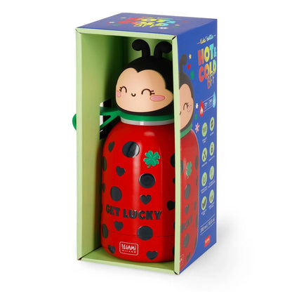 Legami Thermosflasche für Kinder - Ladybug - Hot&amp;Cold BFF