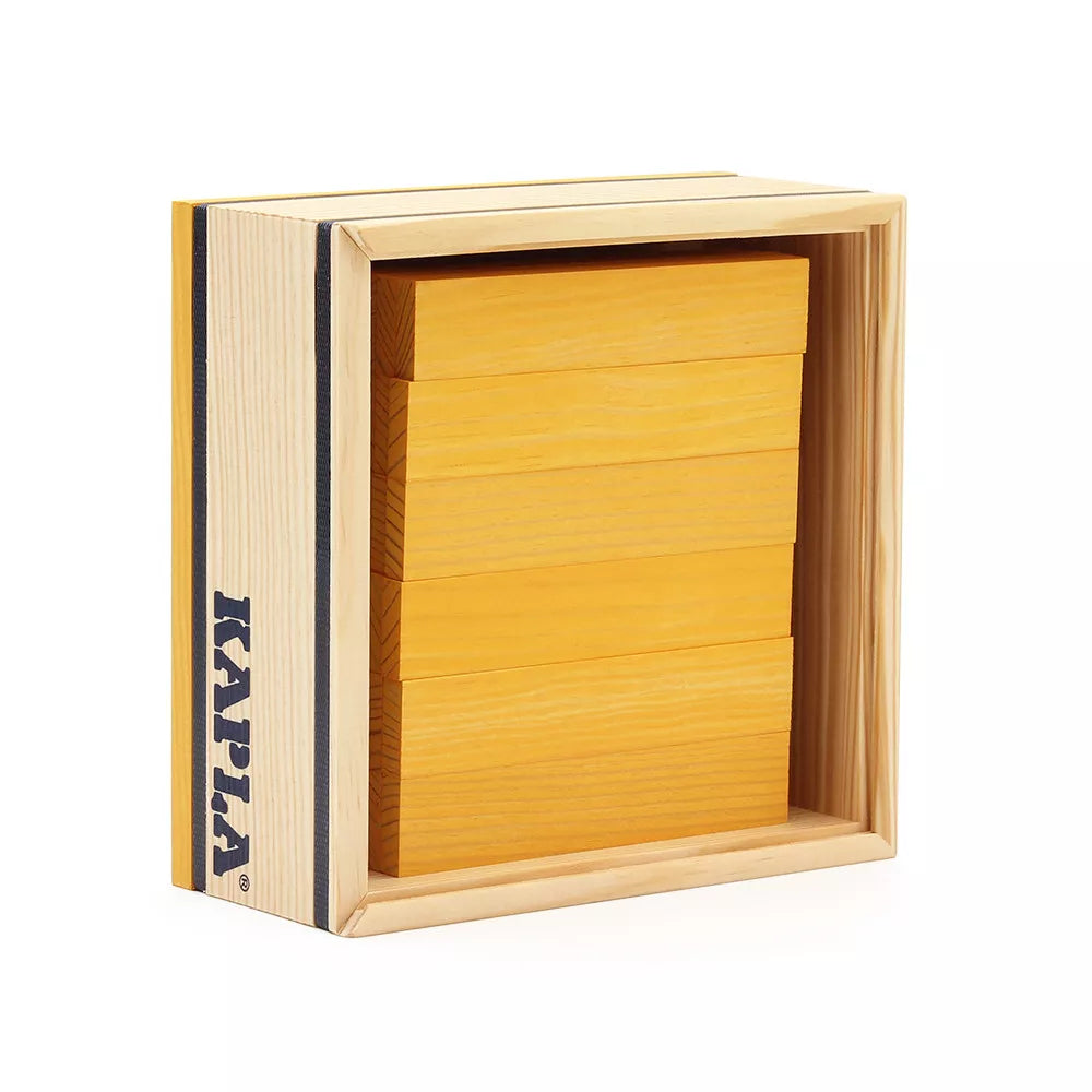 Kapla 40er Quadrat Gelb