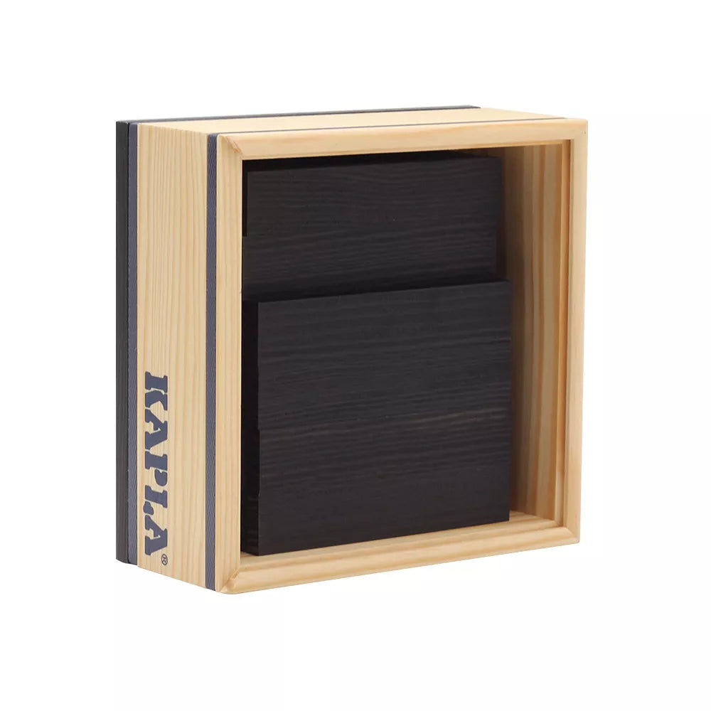 Kapla 40er Quadrate Schwarz