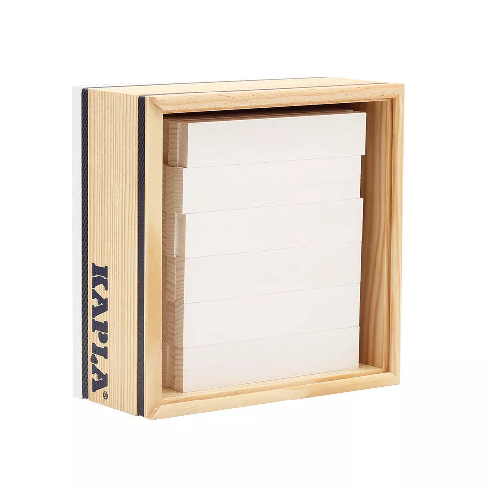 Kapla 40er Quadrate Weiß
