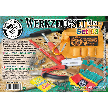 Kids at Work Werkzeug Set Mini Gürtel 03