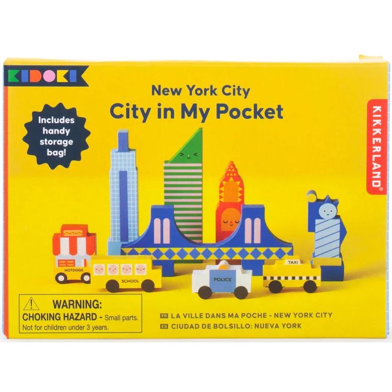 Kikkerland New York Bausteine zum mitnehmen
