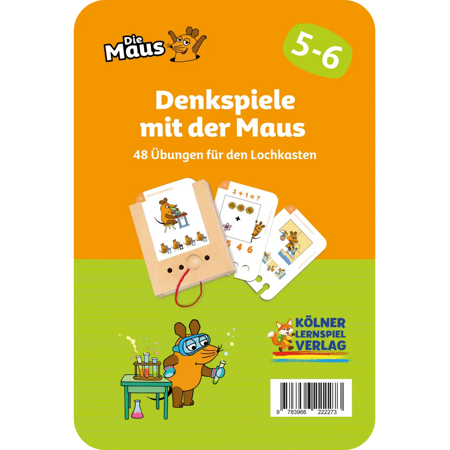Kölner Lernspielverlag - Denkspiele mit der Maus 5-6 Jahre
