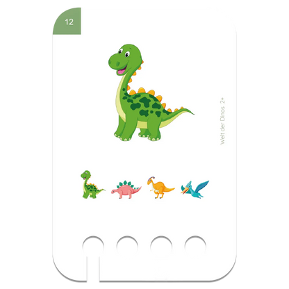 Kölner Lernspielverlag - Erste Übungen - Welt der Dinos, 2+
