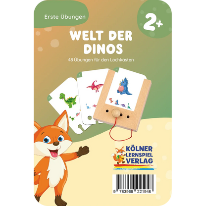 Kölner Lernspielverlag - Erste Übungen - Welt der Dinos, 2+