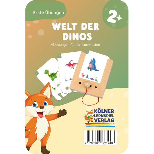 Kölner Lernspielverlag - Erste Übungen - Welt der Dinos, 2+