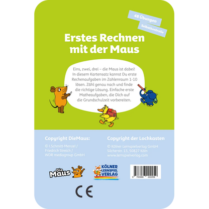 Kölner Lernspielverlag - Erstes Rechnen mit der Maus 5-6 Jahre