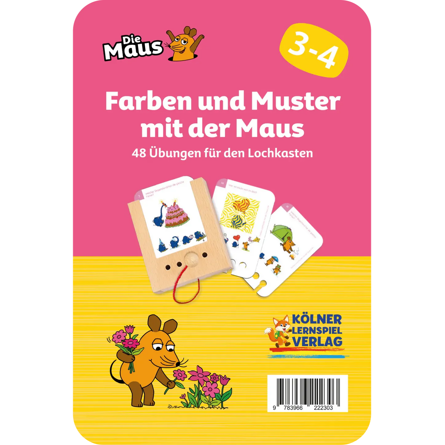 Kölner Lernspielverlag - Farben und Muster mit der Maus 3-4 Jahre