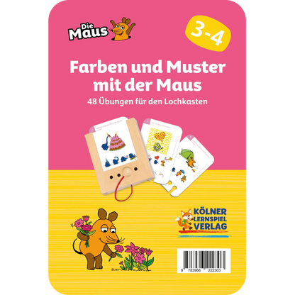 Kölner Lernspielverlag - Farben und Muster mit der Maus 3-4 Jahre