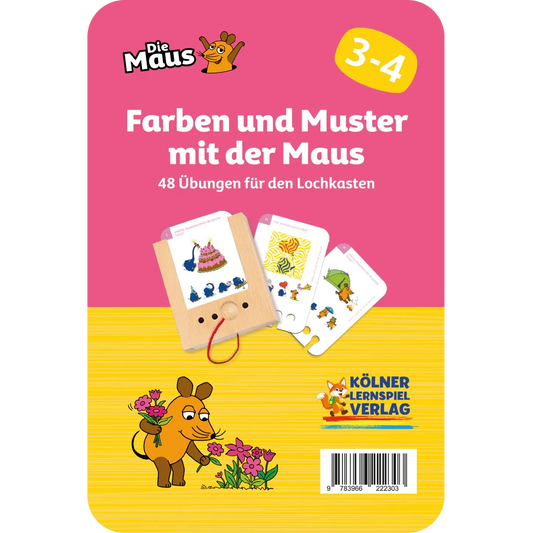 Kölner Lernspielverlag - Farben und Muster mit der Maus 3-4 Jahre