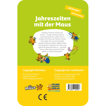 Kölner Lernspielverlag - Jahreszeiten mit der Maus 5-6 Jahre