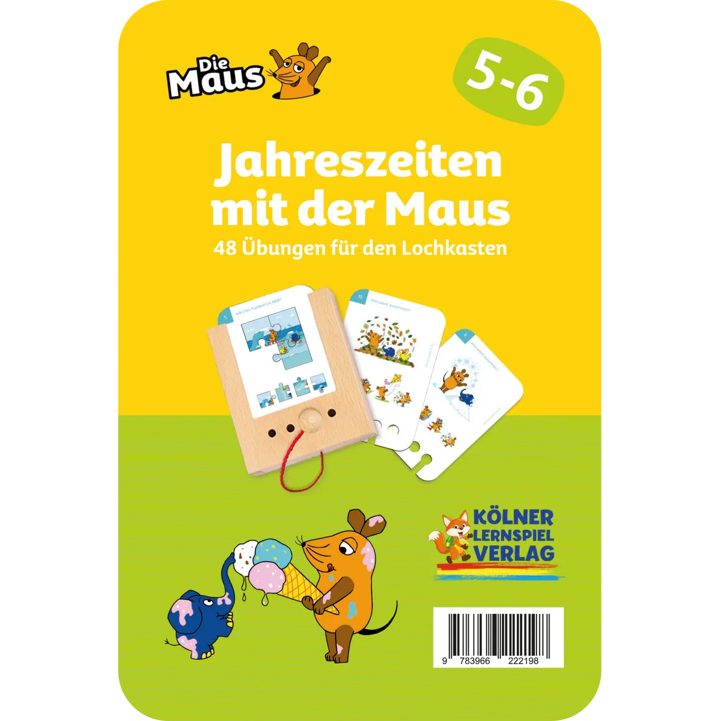 Kölner Lernspielverlag - Jahreszeiten mit der Maus 5-6 Jahre
