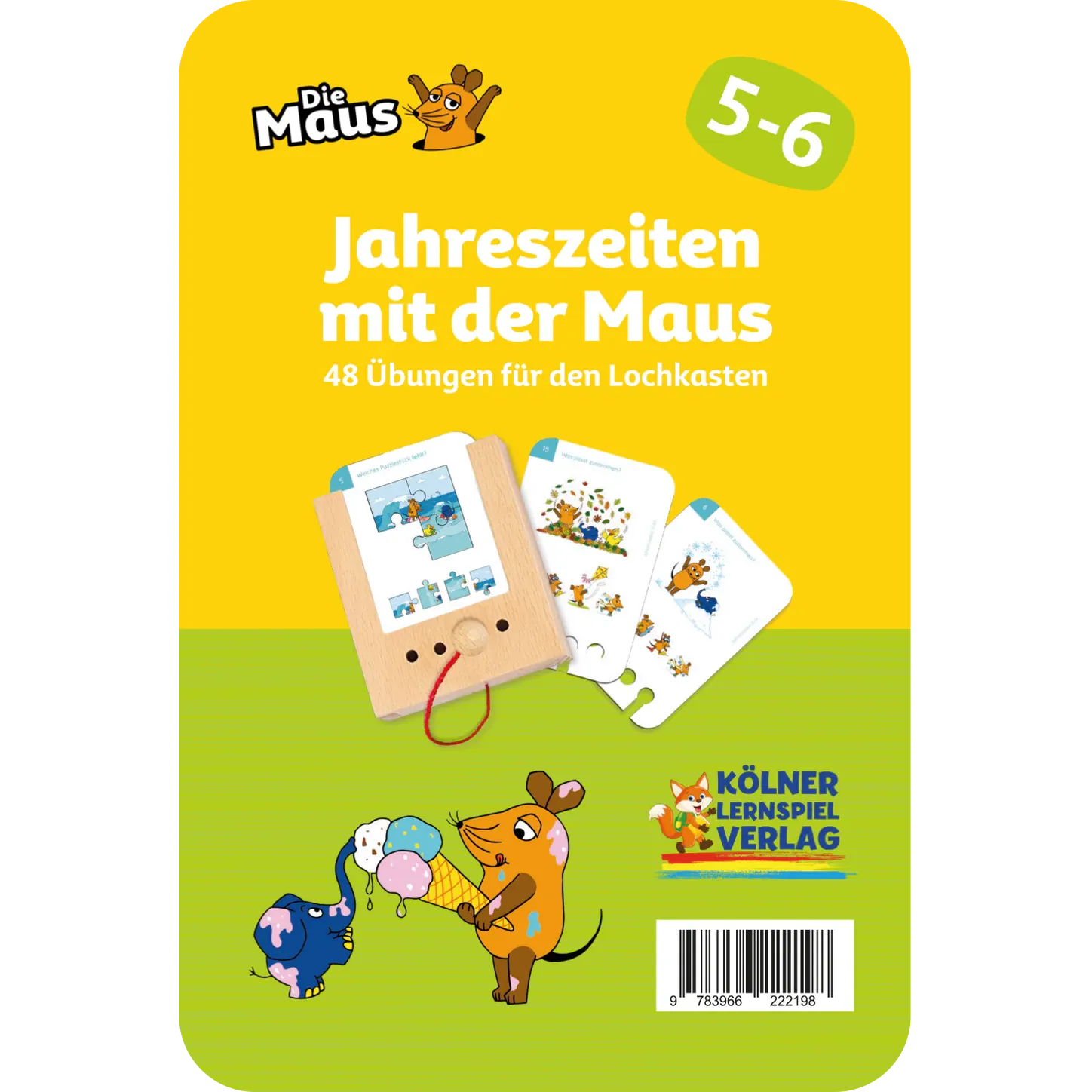 Kölner Lernspielverlag - Jahreszeiten mit der Maus 5-6 Jahre
