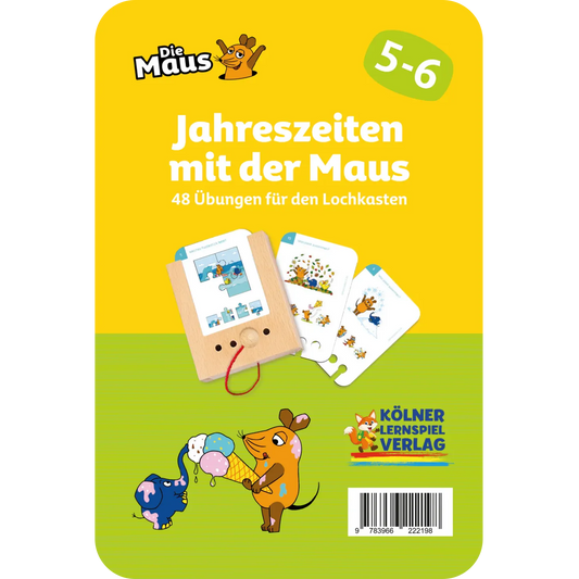 Kölner Lernspielverlag - Jahreszeiten mit der Maus 5-6 Jahre
