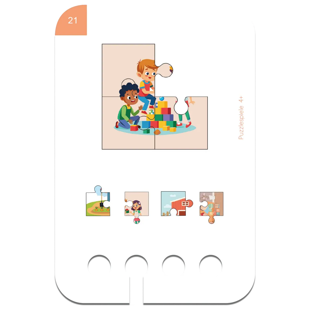 Kölner Lernspielverlag - Puzzlespiele 4+
