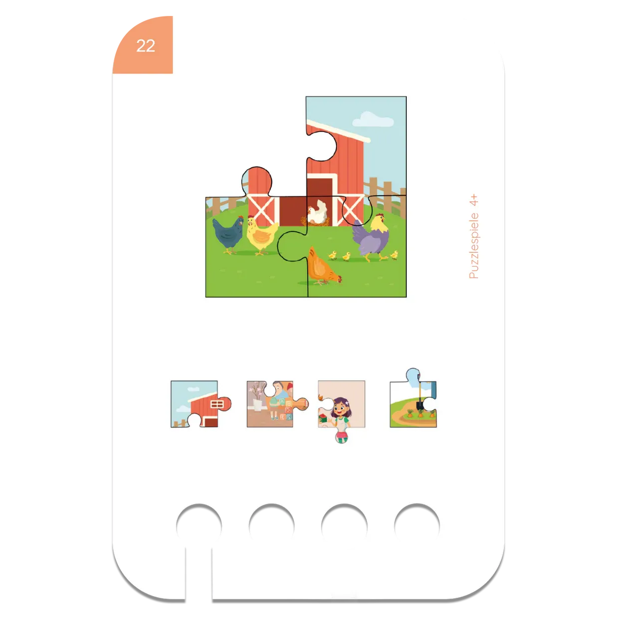 Kölner Lernspielverlag - Puzzlespiele 4+