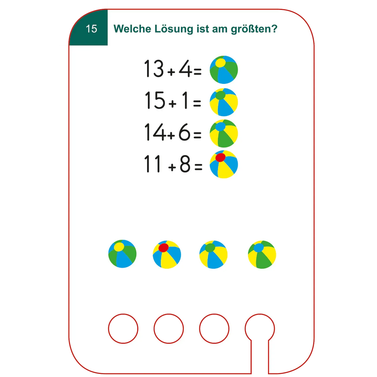 Kölner Lernspielverlag - Rechentraining eins 6+