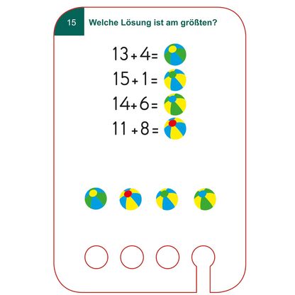 Kölner Lernspielverlag - Rechentraining eins 6+