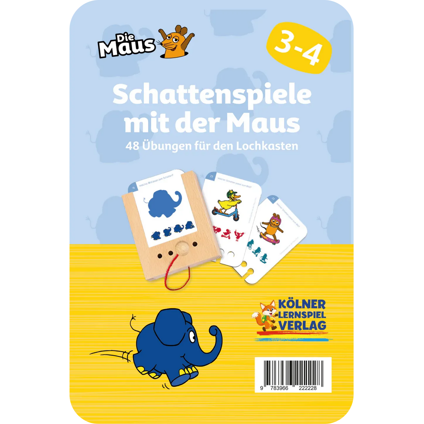 Kölner Lernspielverlag - Schattenspiele mit der Maus 3-4 Jahre