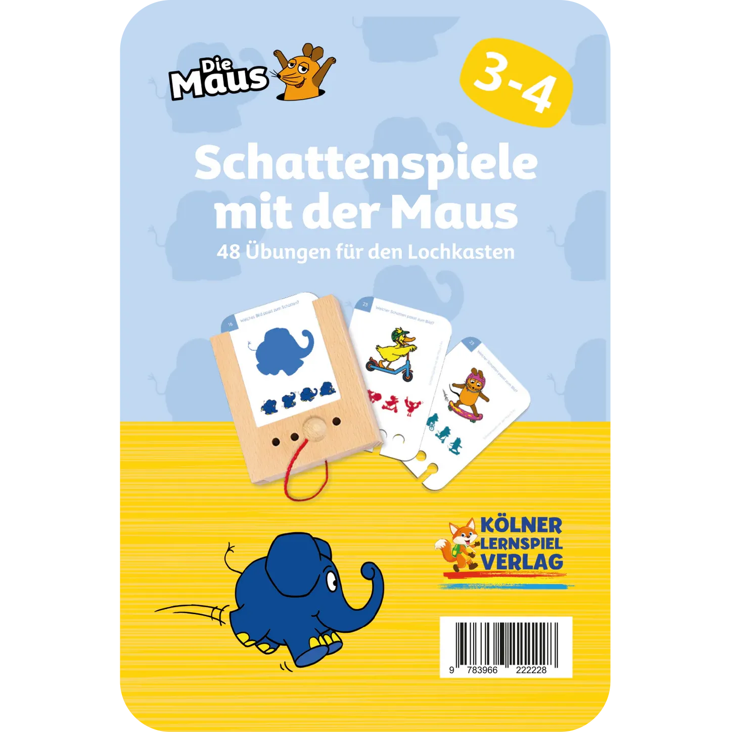 Kölner Lernspielverlag - Schattenspiele mit der Maus 3-4 Jahre