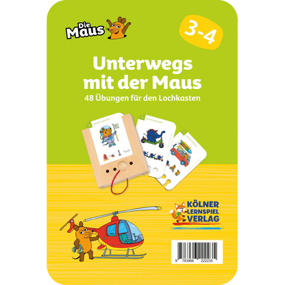 Kölner Lernspielverlag - Unterwegs mit der Maus 3-4 Jahre