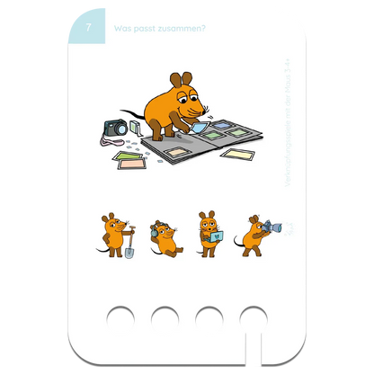 Kölner Lernspielverlag - Verknüpfungsspiele mit der Maus 3-4 Jahre