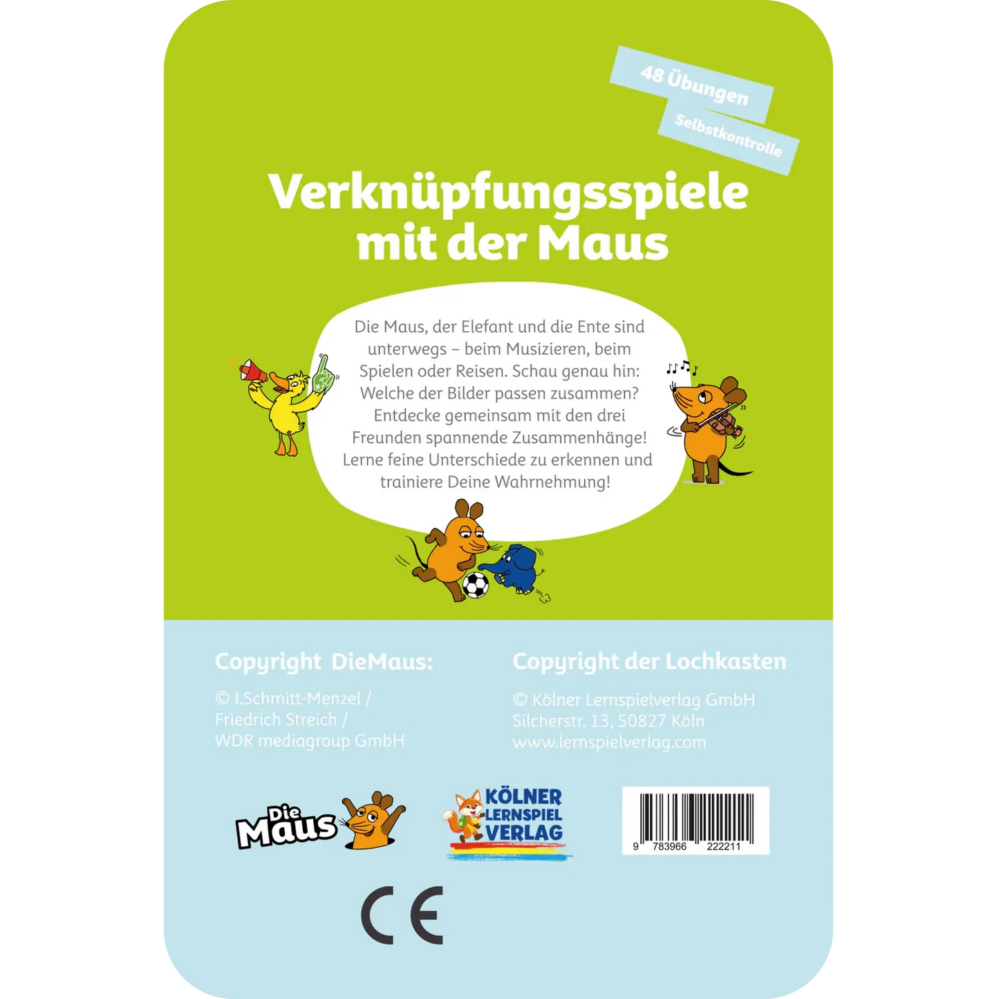 Kölner Lernspielverlag - Verknüpfungsspiele mit der Maus 5-6 Jahre